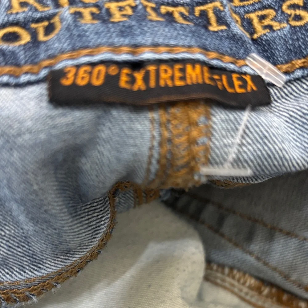 American Eagle jeans Men's Light Blue slim 360° Extreme Flex Jeans - Picture 11 of 12